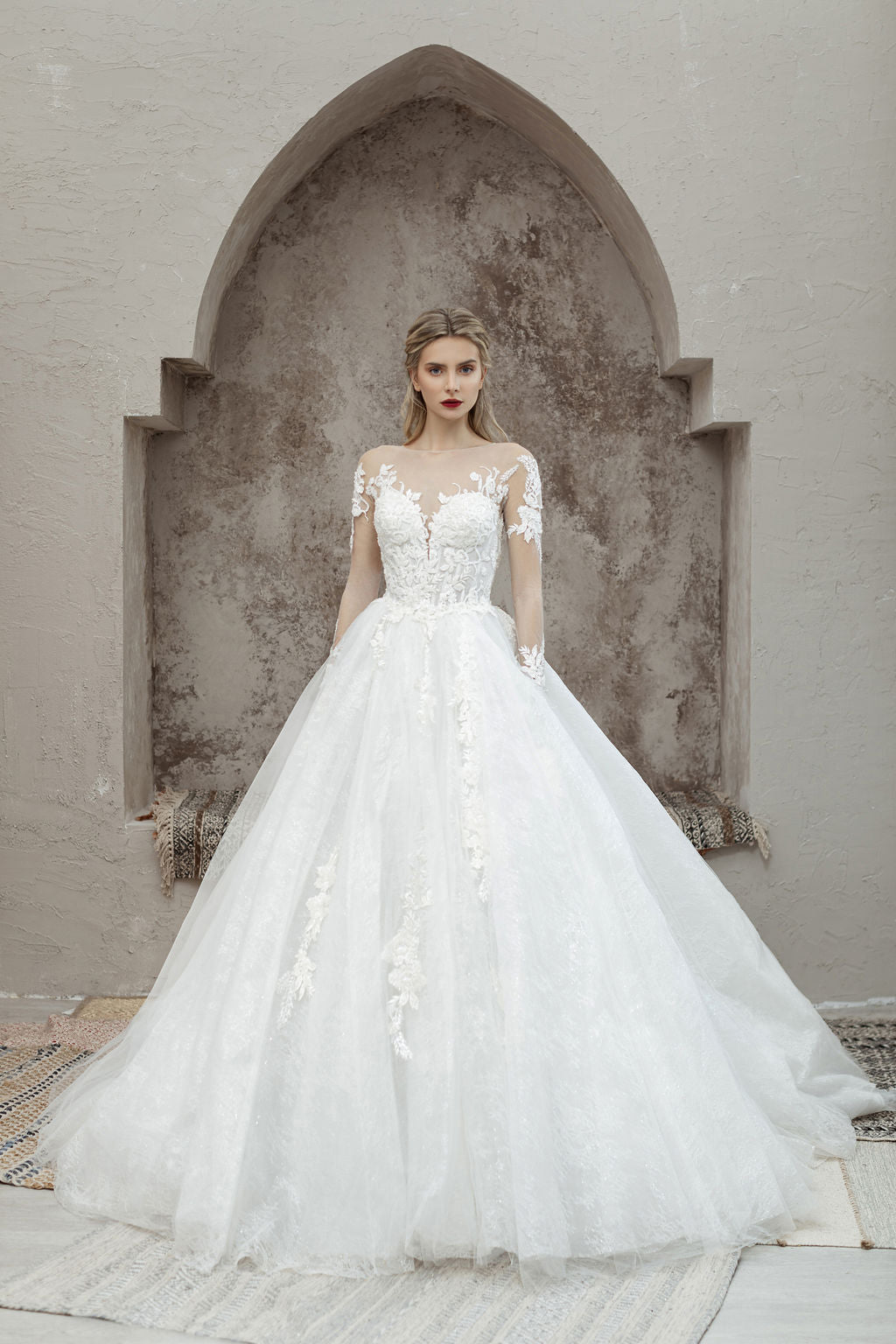 Princess Ball Gown Lace Wedding Dresses 2020 Corset Sweetheart